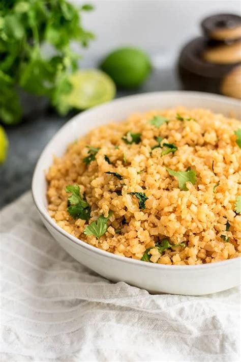 Perfect for meal prep as well! Whole30 Mexican Cauliflower Rice (vegan, grain free ...