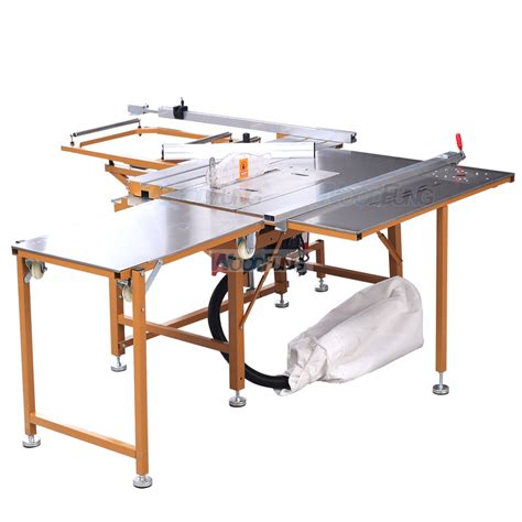 Mj 09brr Double Invisible Rail Sawing Table For Wood Cutting Mini Saw