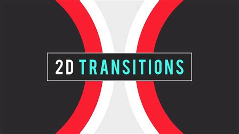 Free 2d Transition Pack After Effects Tutorial Included Youtube
