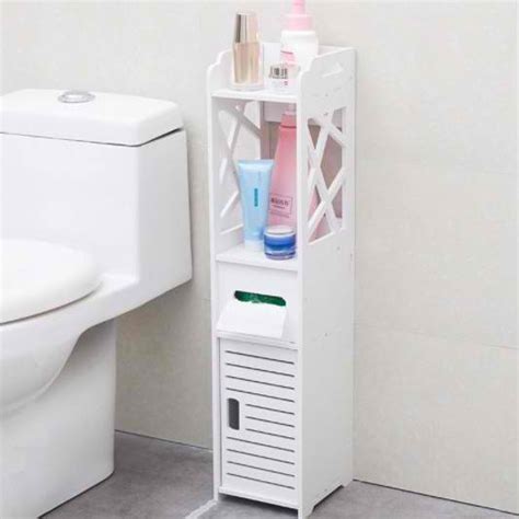 Different Types Toilet Storage Cabinet Bathroom Waterproof Shelf Z