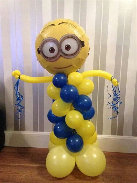 Minion Themed Balloon Minions Birthday Theme Birthday Party Planner