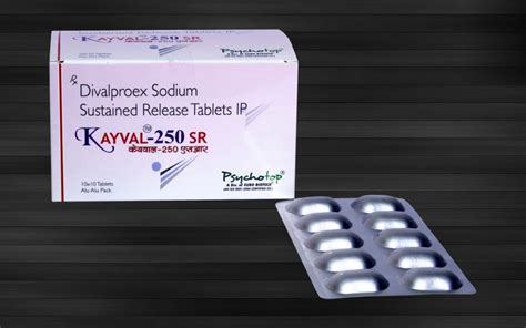 Divalproex Sodium 250 Mg And 500 Mg Sustained Release Packaging Type
