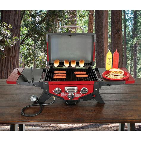 Consider these top ten best gas grills under 200 dollars that are pocket friendly and with distinctive features that make the whole backyard grilling 1 list of 10 top rated bbq gas grills for under $200: Vector Gas Tabletop Grill with Smoke Tray | Camping World