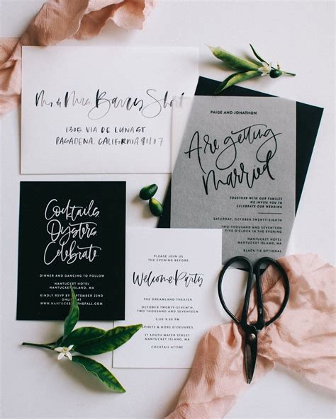 10 Wedding Invitation Suites That Will Make You Swoon Wedding