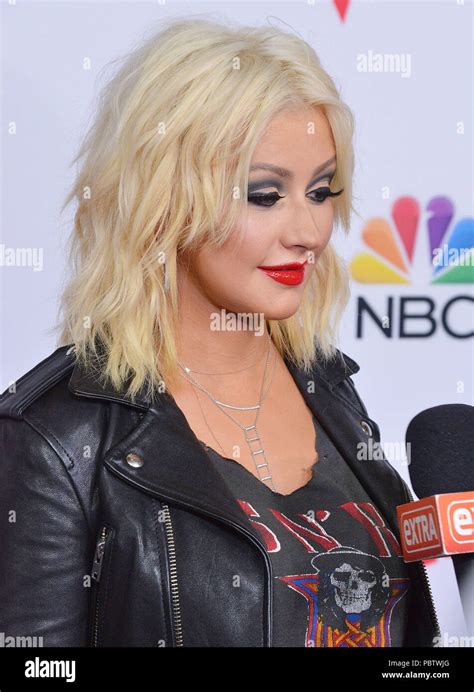 Christina Aguilera 178 At The Voice Spring Break Concert At The Pacific