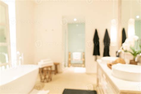 Abstract Blur Luxury Bathroom In Hotel Resort For Background Stock Photo At Vecteezy