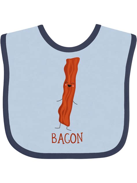 Bacon Costume Baby Bib