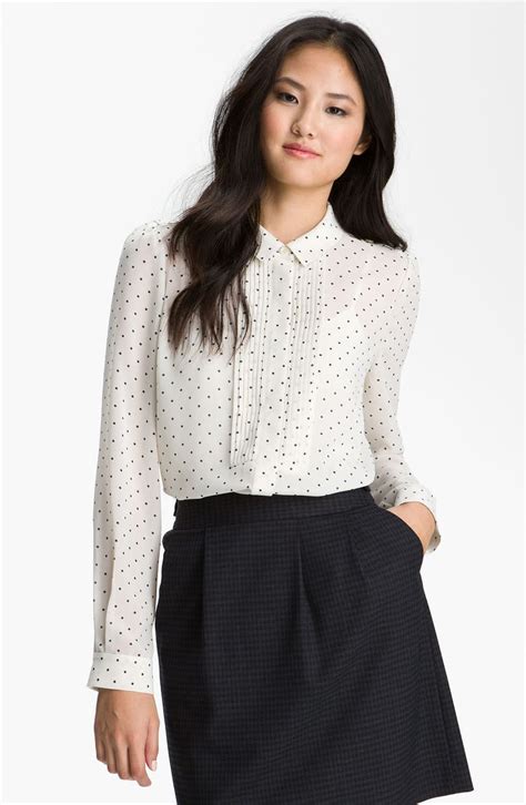 Halogen® Cardigan Blouse And Skirt Nordstrom