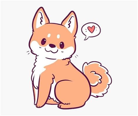 77 Kawaii Fluffy Dog Cute Animal Drawings Dog L2sanpiero