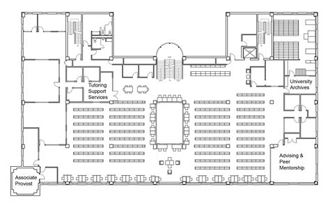Architecture Library Floor Plan