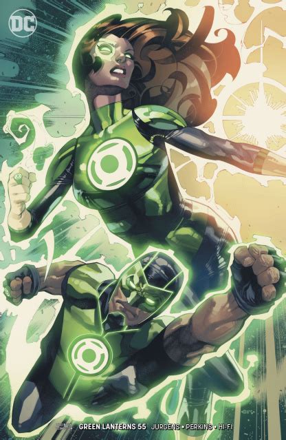 Green Lanterns 55 Variant Cover Fresh Comics