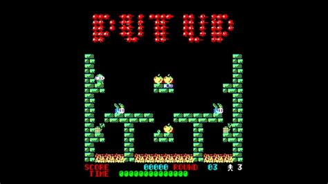 Oric Atmos 8 Bit Game Putup All Levels Test Youtube