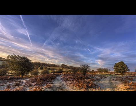 Picturesque View Of Quantock Hills In Somerset Picturesque Views Of