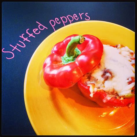 Quinoa And Turkey Stuffed Peppers