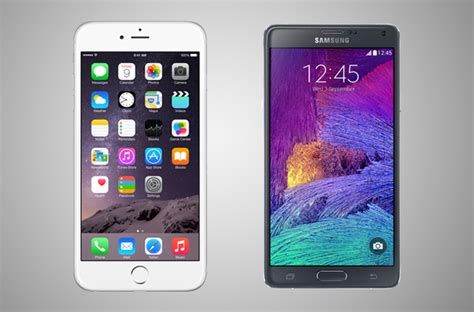 Iphone 6 Plus Vs Galaxy Note 4 In Depth Spec Comparison Digital Trends