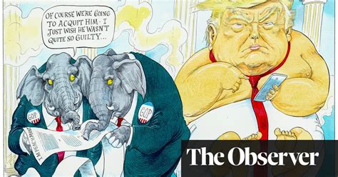 Donald Trump S Impeachment Cartoon Opinion The Guardian