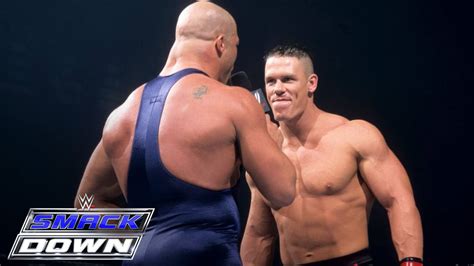 Watch John Cena Recalls His Wwe Debut Fight Against Kurt Angle 20 Years Ago