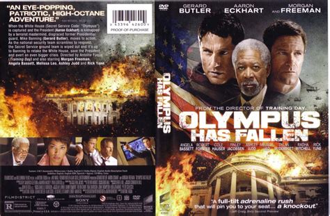 Olympus) is captured by a terrorist mastermind and the president is kidnapped, disgraced former presidential guard mike banning finds himself trapped within the building. Olympus Has Fallen (2013) R1 - Movie DVD - Front DVD Cover