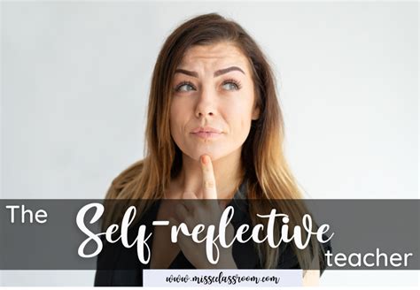 Self Reflective Teacher Miss E Classroom