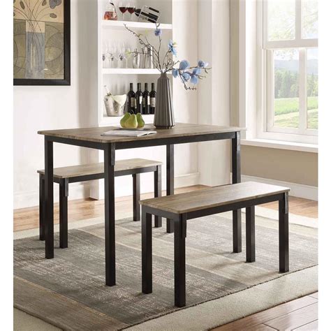 Are you searching for the best kitchen & dining room sets on the shelves today? 4D Concepts Boltzero 3-Piece Walnut and Black Dining Set ...