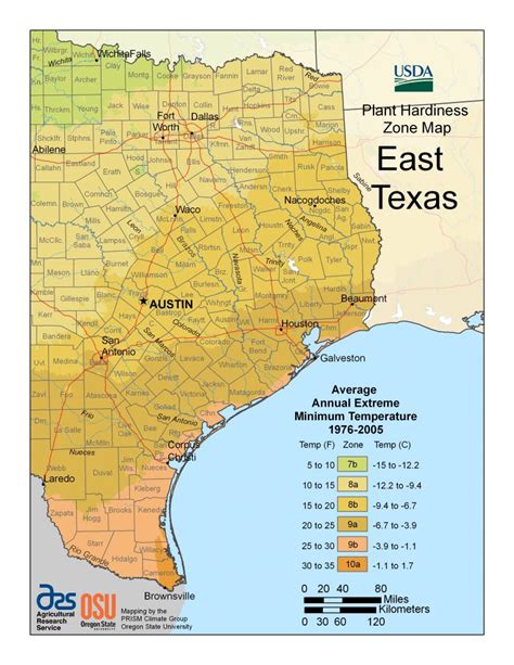 Cold Hardiness Zone Map Texas Planting Zones Map Printable Maps