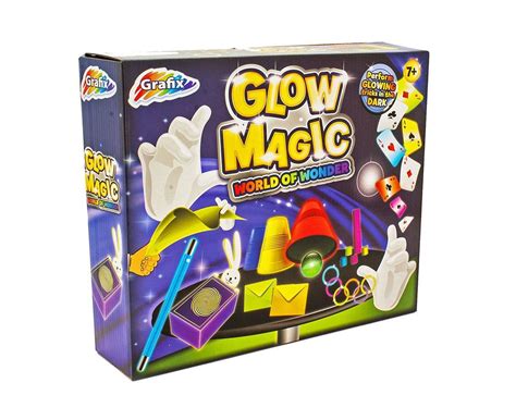 Grafix Glow Magic World Of Wonder Magicians Kit Au