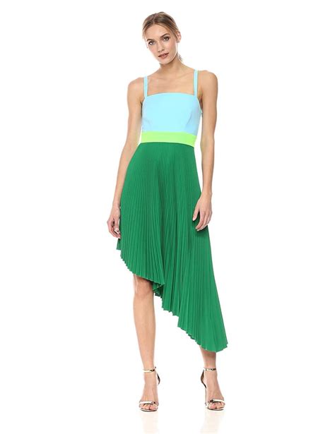 Milly Italian Cady Pleated Eliza Dress Best Summer Dresses On Amazon