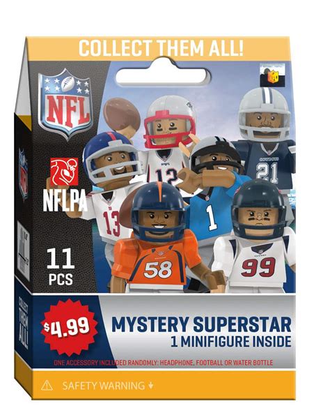 National Football League Superstar Oyo Mystery Minifigure Ebay