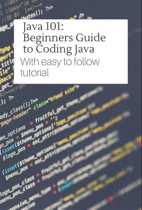 Java 101 Easy Guide To Learning Java For Beginners Code Included