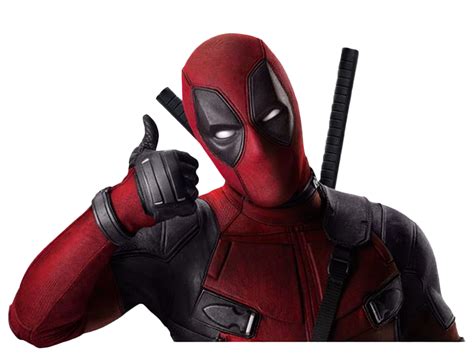 Deadpool Thumbs Up Png Image Ongpng