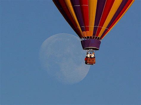 Kostenlose Bild Heiß Luftballons Mond Voll