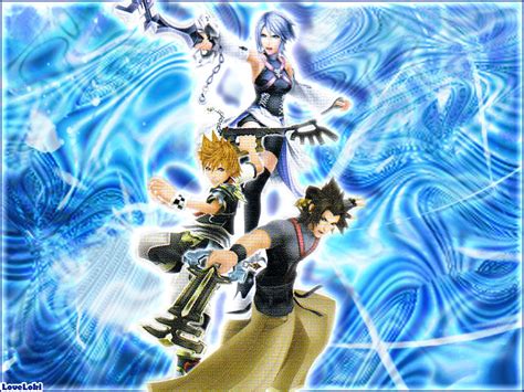 Ventus Terra Aqua Kingdom Hearts Aqua Wallpaper 35640190 Fanpop