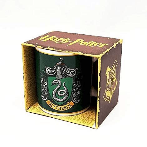 Slytherin And Hogwart Crest Mug Quizzic Alley Magical Store Selling