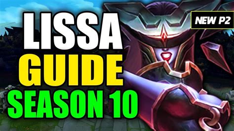 HOW TO PLAY LISSANDRA SEASON 10 Best Build Runes Playstyle S10