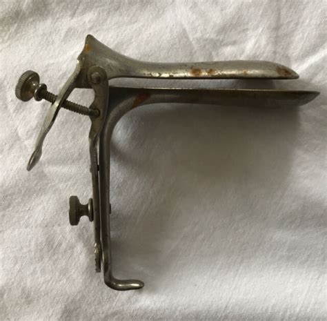 Vaginal Speculum Vintage Gyno Instrument 4 5” Obgyn Pat Sept 19 1899 Ebay