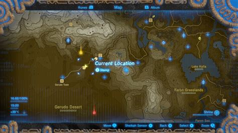 Zelda Breath Of The Wild Memory Locations In Order For The Captured