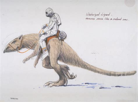Star Wars Early Concept Art By Ralph Mcquarrie Of The Star Wars