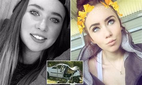 Brianna Waddington From Hobart Killed In Horror Smash Daily Mail Online