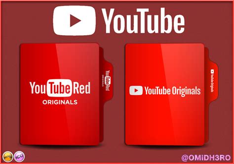 Youtube Originals Folder Icon By Omidh3ro On Deviantart