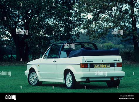 Volkswagen Golf Mk1 Gti Cabrio Des Jahres 1989 Stockfotografie Alamy