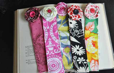 Fabric Bookmark Tutorial Teacher Appreciation T Idea Little