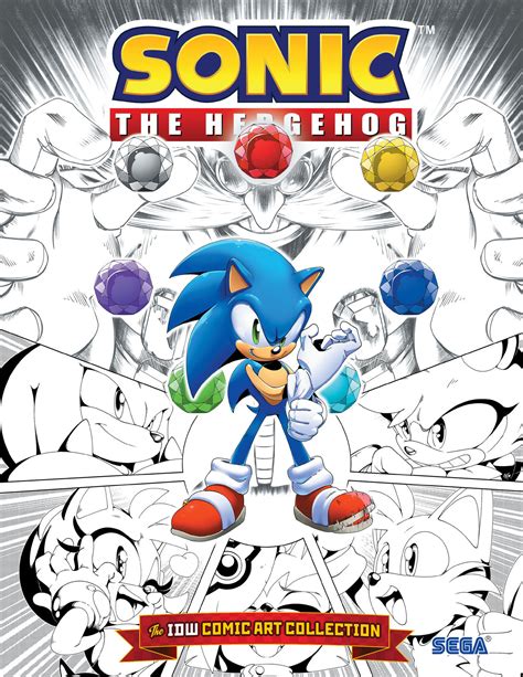 Sonic The Hedgehog The Idw Comic Art Collection Read Online