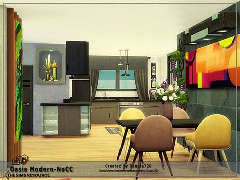 Oasis Modern House By Danuta720 From Tsr • Sims 4 Downloads