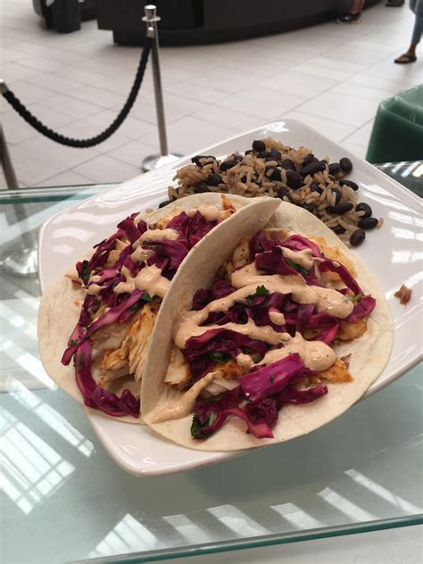 Prochef Blackened Tilapia Tacos With Cilantro Lime Red Cabbage