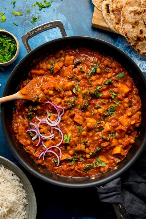 Chickpea And Sweet Potato Curry Nicky S Kitchen Sanctuary