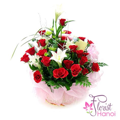 Sending flowers for someone's birthday should pretense not unaccompanied the person to whom you are. Best flowers for Hanoi birthday