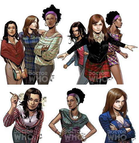 Doctor Who Companions Covers By Elena Casagrande On Deviantart