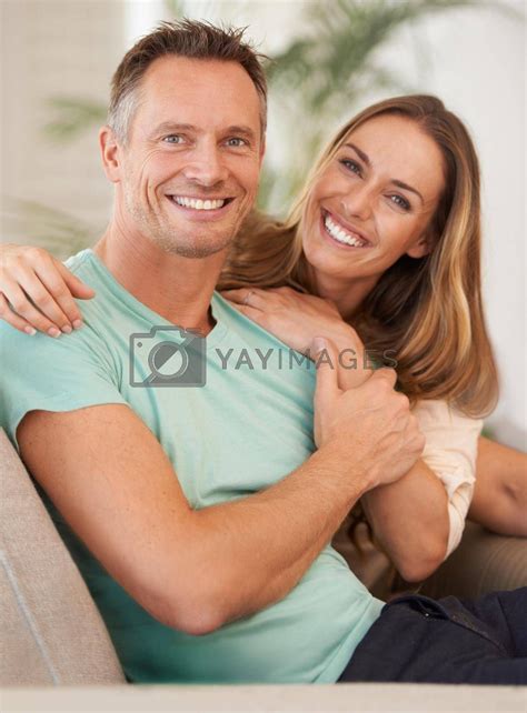 Yay Images The Picture Perfect Couple Portrait Of A Happily Married Couple Sitting On The