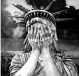 Image result for picture, lady liberty with hands over face