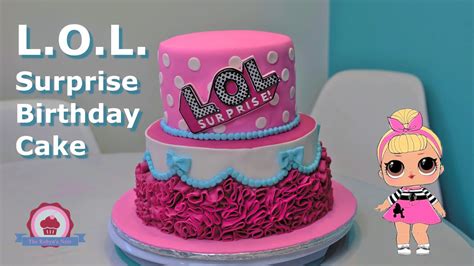 Say it isn't so, an lol cake? LOL Surprise Birthday Cake - YouTube